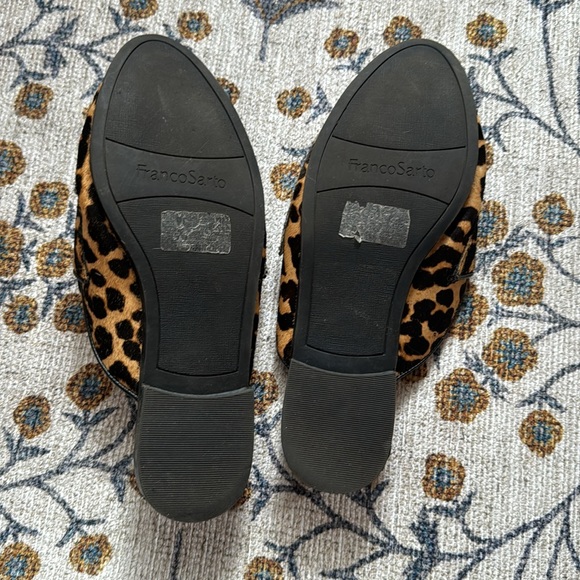 Franco Sarto Leopard Mules size 7 - Picture 2 of 5